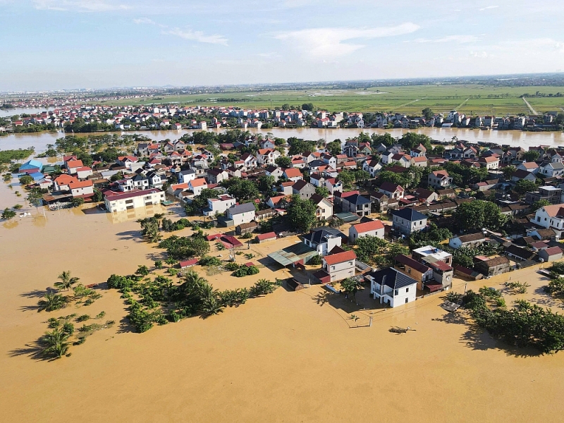 Tỉnh Bắc Ninh vẫn còn 153 thôn, tổ dân phố bị ngập lụt