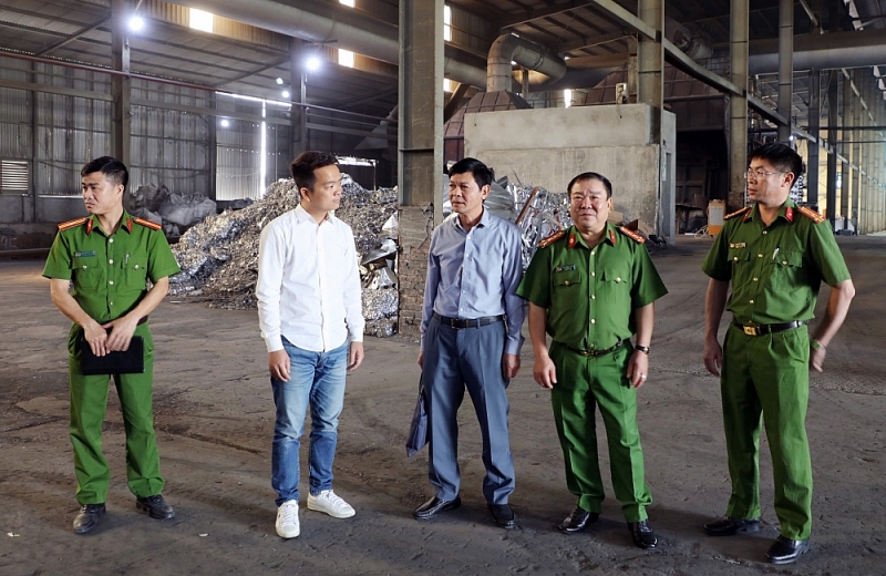 Bắc Ninh: Kiểm tra toàn diện Cụm công nghiệp làng nghề Mẫn Xá Bắc Ninh: Kiểm tra toàn diện Cụm công nghiệp làng nghề Mẫn Xá