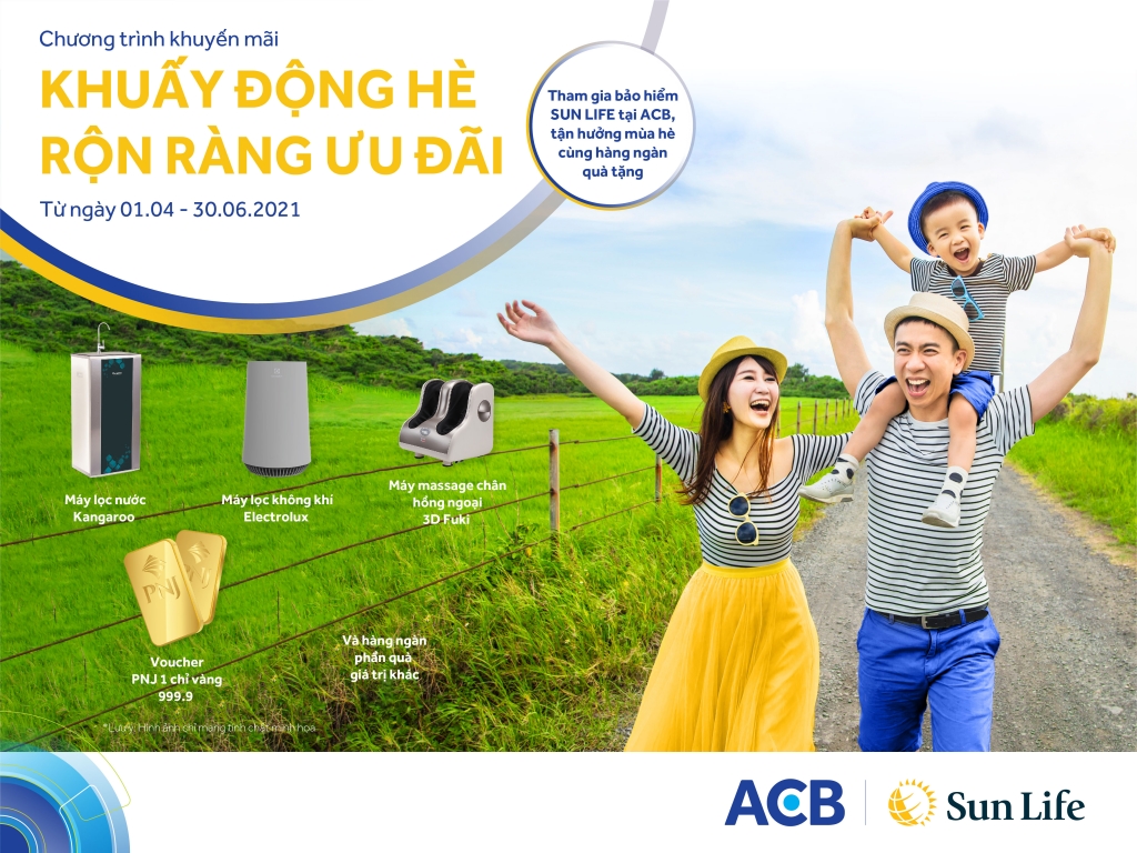 Sun Life Việt Nam triển khai chuỗi chương trình khuyến mại “Khuấy động hè rộn ràng ưu đãi”