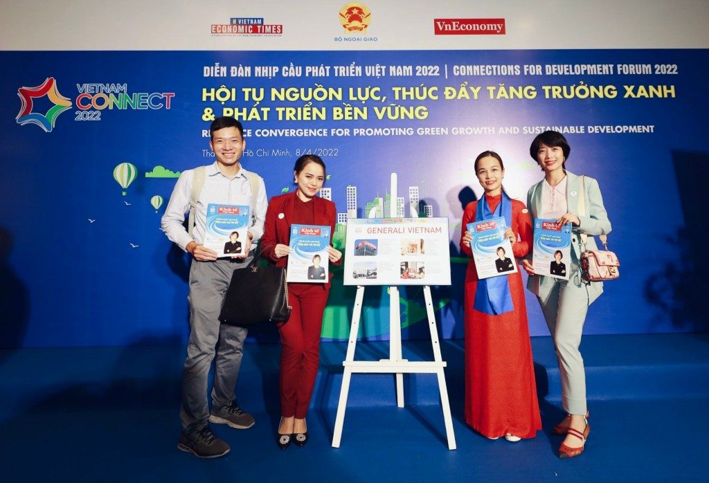 Generali được vinh danh trong Top 50 Doanh nghiệp FDI thúc đẩy tăng trưởng xanh và phát triển bền vững năm 2021-2022 với giải thưởng “Công ty bảo hiểm có sản phẩm liên kết đơn vị hàng đầu Việt Nam”