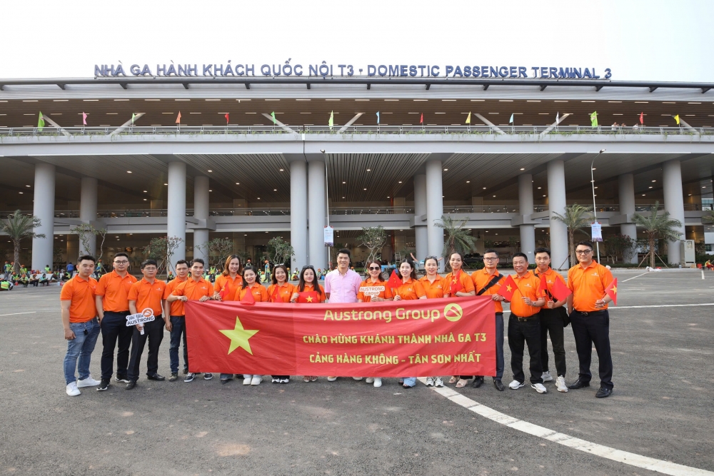 Austrong Group tham dự lễ khánh thành Nhà ga hành khách T3: Khẳng định bản lĩnh và trí tuệ Việt Nam