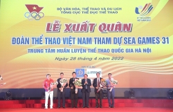 Herbalife Nutrition đồng hành lễ xuất quân của thể thao Việt Nam tham dự SEA Games 31