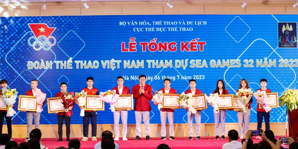 Herbalife đồng hành cùng Ủy ban Olympic Việt Nam tổ chức lễ tổng kết Đoàn thể thao Việt Nam tham dự Đại hội Thể thao Đông Nam Á lần thứ 32