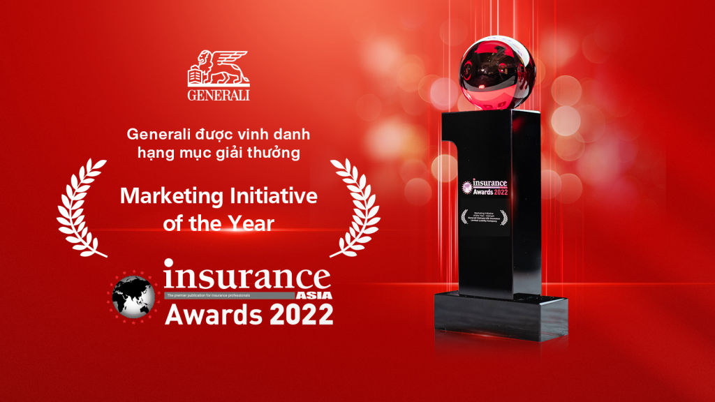Generali Việt Nam vừa giành chiến thắng hạng mục “Sáng kiến Tiếp thị của Năm” tại giải thưởng Bảo hiểm Châu Á (Insurance Asia Awards) 2022 với chiến dịch thương hiệu “Lời Cầu Hôn Thứ 2”
