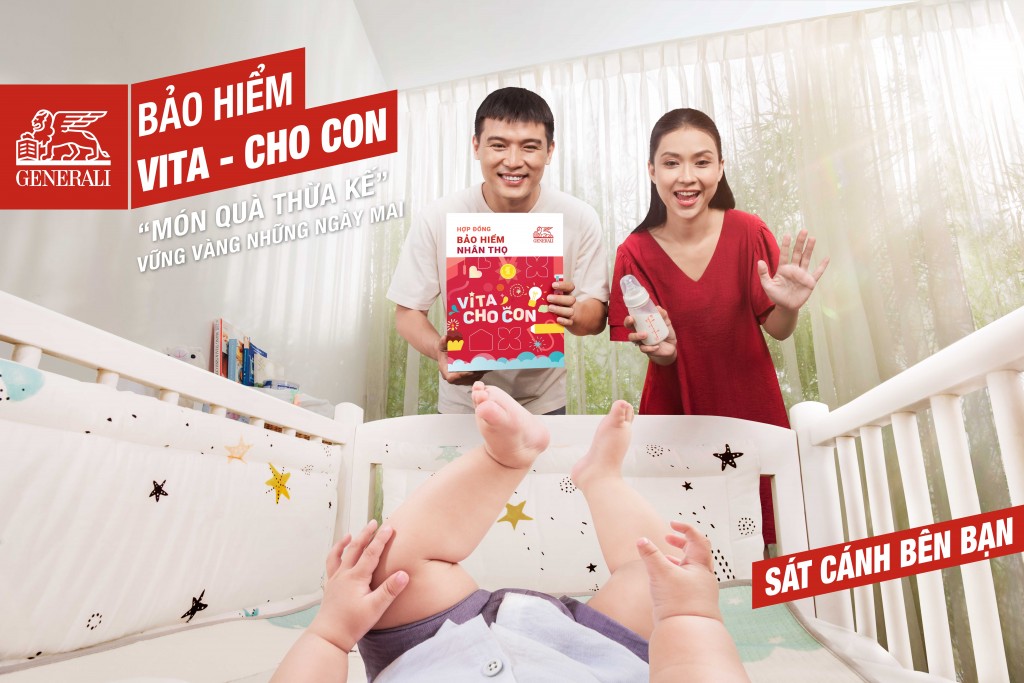 Generali Việt Nam ra mắt “VITA – Cho Con” - bảo hiểm đầu tư giáo dục tiên phong trên thị trường với nhiều quyền lợi vượt trội
