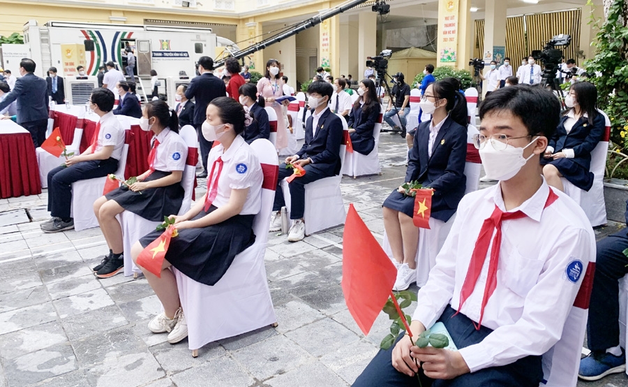 Hơn 2,1 triệu học sinh Thủ đô dự lễ khai giảng năm học 2021 - 2022