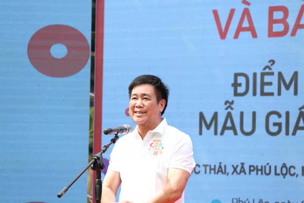 Hình 5: Ông Hoàng Văn Tiến, Giám đốc Quỹ BTTEVN đánh giá cao sự hợp tác hiệu quả giữa Quỹ và Generali Việt Nam, đóng góp vào công tác chăm sóc, bảo vệ, giáo dục trẻ em Việt Nam.