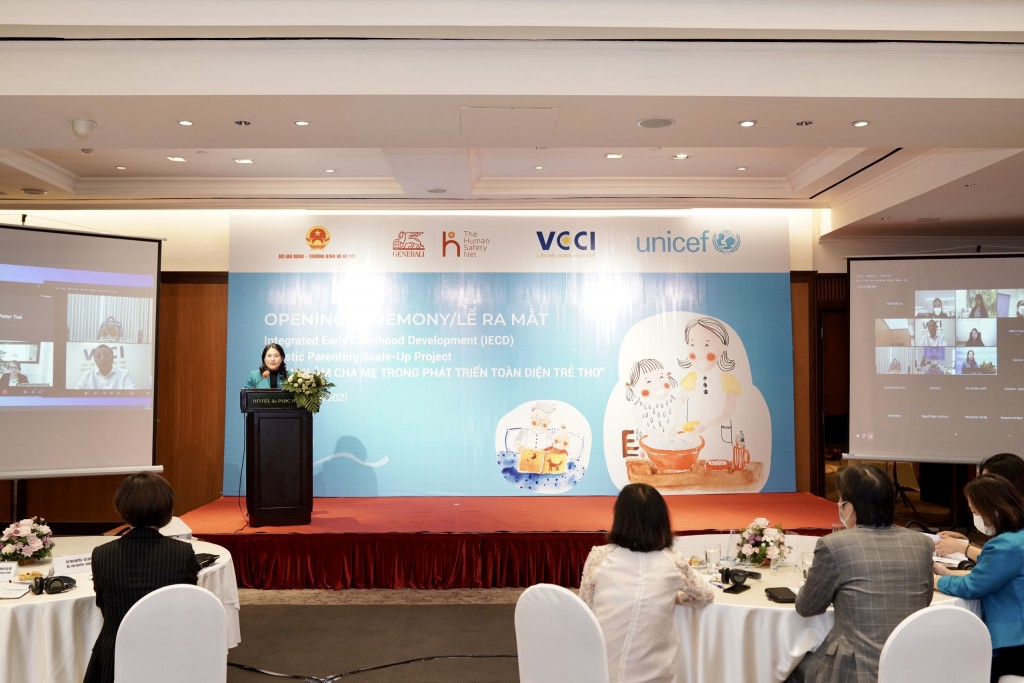 Lễ ra mắt dự án vinh dự có sự hiện diện của Thứ trưởng Bộ LĐ-TB&amp;amp;XH Nguyễn Thị Hà, bà cũng rất quan tâm ủng hộ các chương trình vì trẻ em của doanh nghiệp, trong đó có Sinh Con, Sinh Cha của Generali.