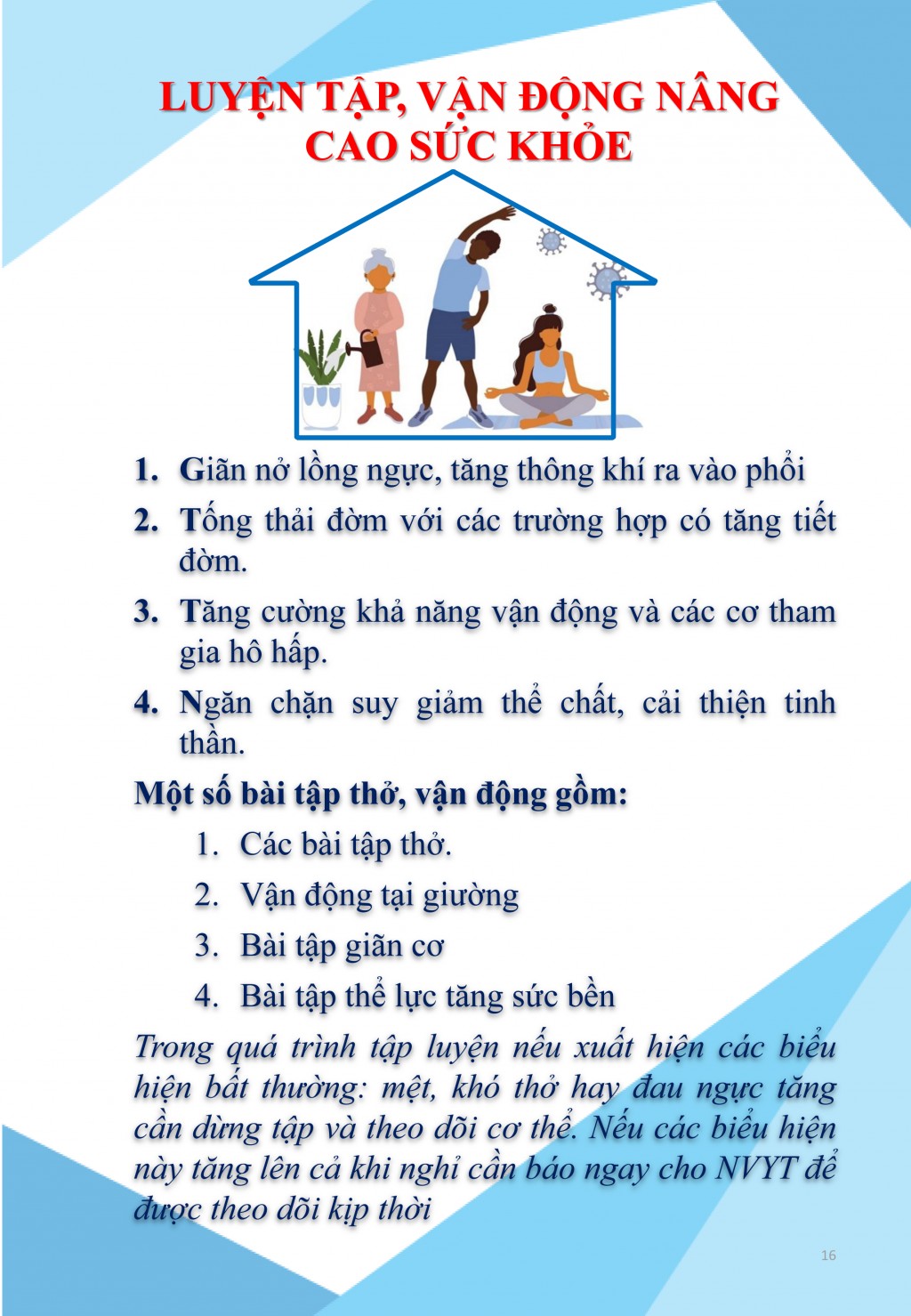 Hướng dẫn quản lý, điều trị và chăm sóc người bệnh COVID-19 không triệu chứng và triệu chứng nhẹ tại nhà