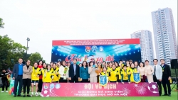 Lộ diện các đội vô địch Giải bóng đá sinh viên trường Mở