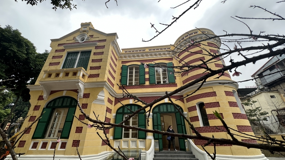 Ngỡ ngàng trước vẻ đẹp của biệt thự 49 Trần Hưng Đạo sau trùng tu