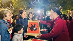 Chính thức khai mạc Hội chữ Xuân Giáp Thìn 2024