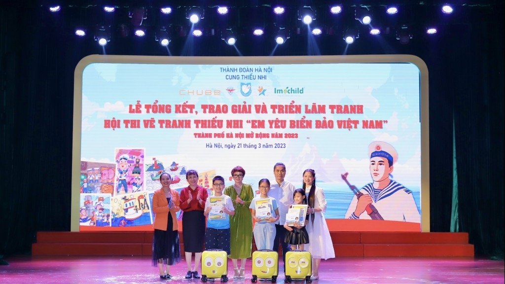 Lộ diện quán quân Hội thi vẽ tranh thiếu nhi Em yêu biển đảo Việt Nam