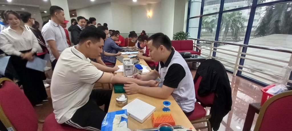 Lan toả phong trào hiến máu tình nguyện trong tuổi trẻ Cục Đăng kiểm Việt Nam