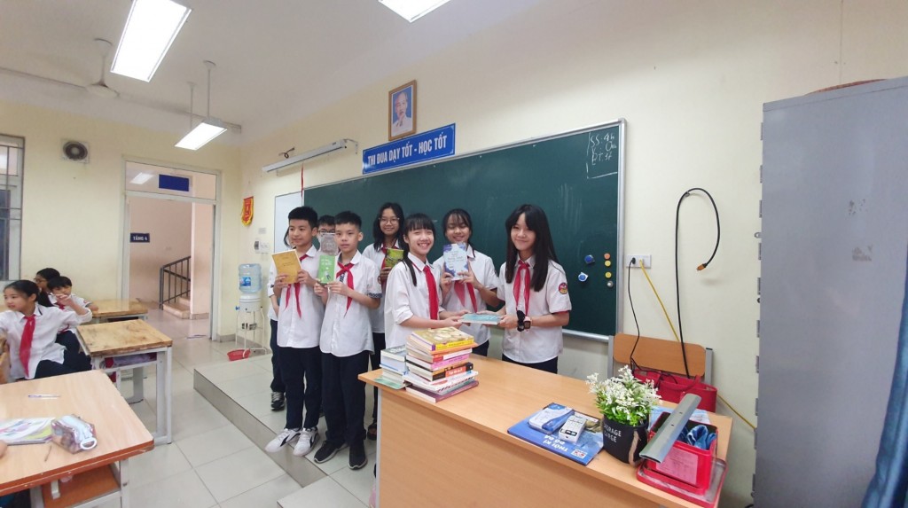 “Góp một cuốn sách nhỏ” bồi đắp tinh thần yêu sách cho học sinh