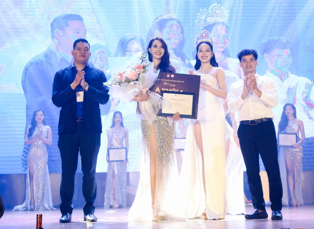 Ths Phan Hoàng Quỳnh, Bí thư Đoàn Thanh niên Học viện Báo chí và Tuyên truyền, Trưởng Ban tổ chức Press Beauty 2023