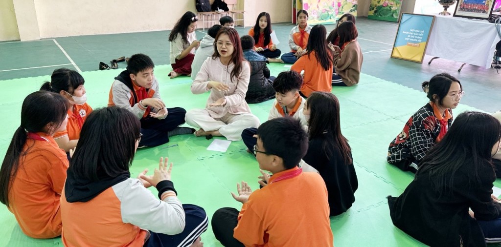 Học sinh trường THCS Nguyễn Trãi với những giờ học hạnh phúc