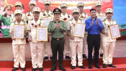 Công an tỉnh Đắk Nông tuyên dương gương thanh niên công an tiêu biểu