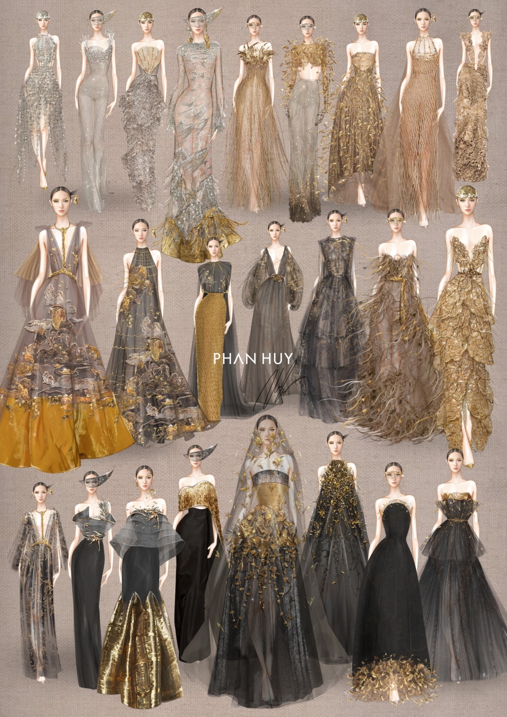 Vẻ đẹp quê hương trong bộ sưu tập thời trang Vẻ đẹp quê hương trong bộ sưu tập thời trang