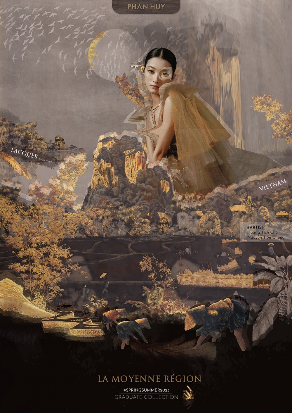 Vẻ đẹp quê hương trong bộ sưu tập thời trang Vẻ đẹp quê hương trong bộ sưu tập thời trang