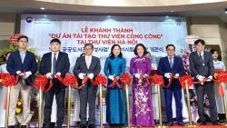 Khánh thành "Dự án tái tạo thư viện công cộng tại Thư viện Hà Nội"