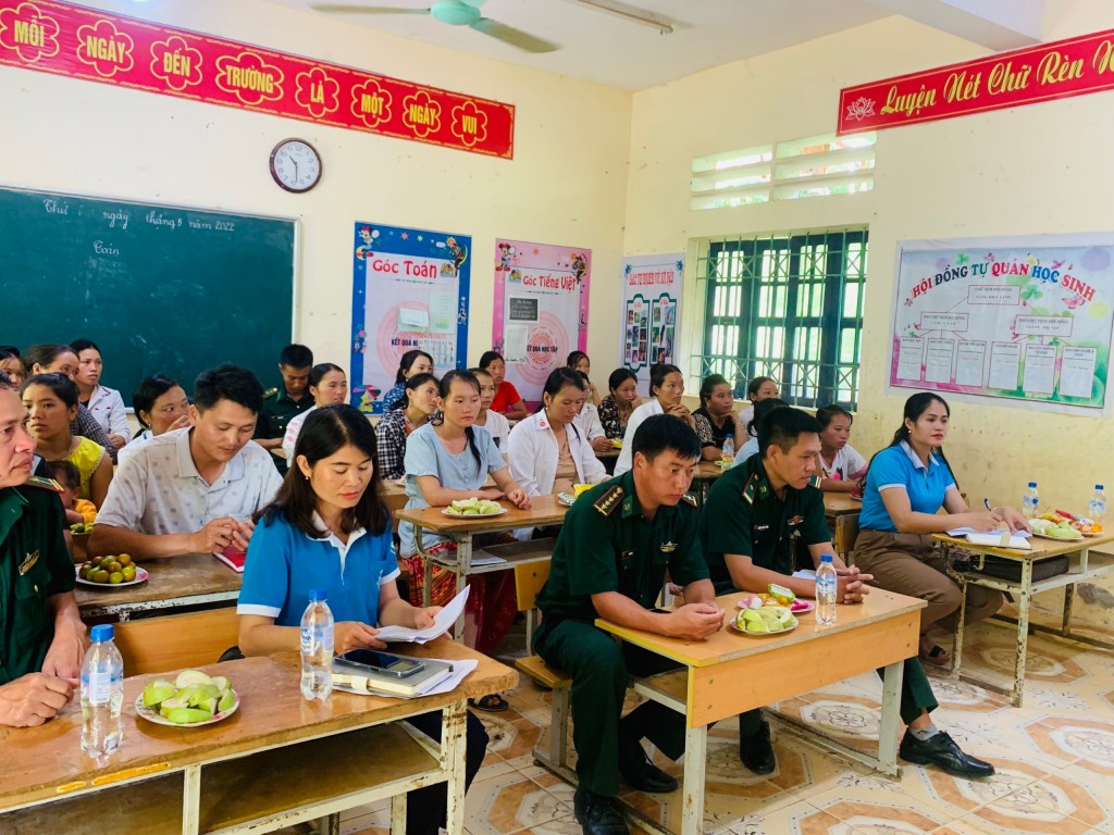 Đây là nỗ lực của đồn biên phòng Trung Lý và chính quyền, đoàn thể địa phương