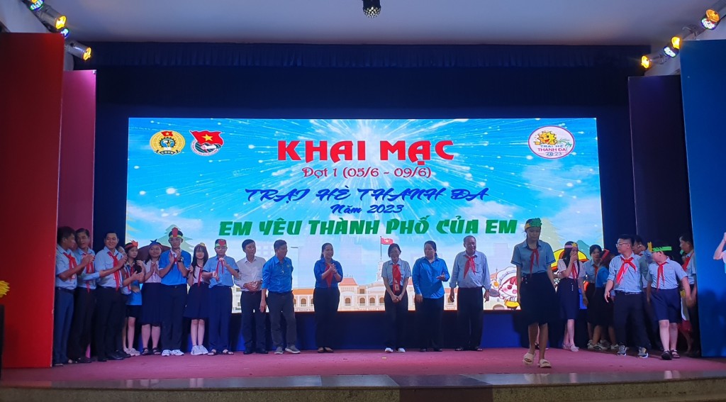 Khai mạc Trại hè Thanh Đa lần thứ 44 năm 2023 dành cho con của đoàn viên, công nhân viên chức, lao động