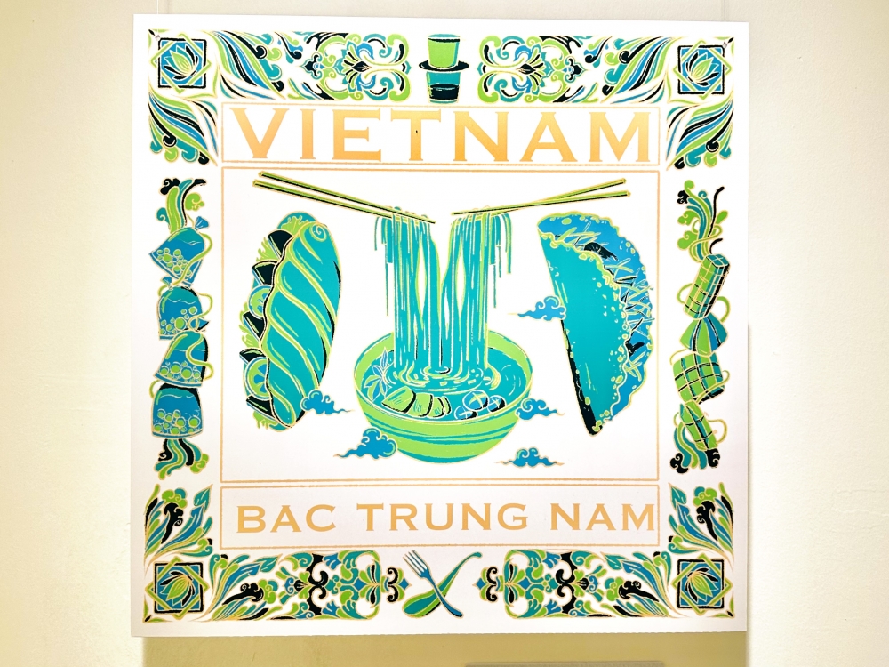 Món ngon đất Việt qua tranh những họa sĩ trẻ