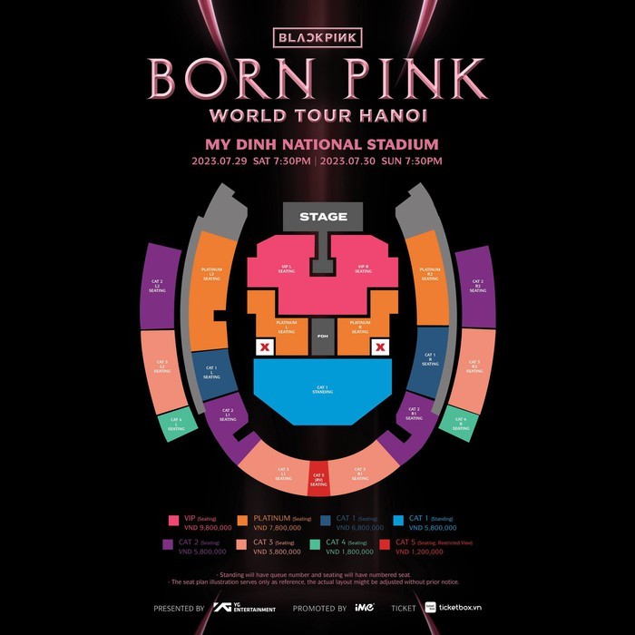 Tour diễn của BlackPink thu hút hàng ngàn khán giả