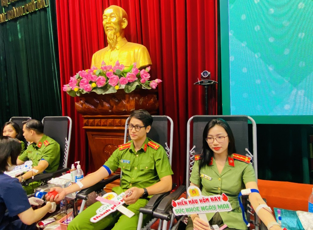 CATP Hà Nội phấn đấu hiến tặng 2.300 đơn vị máu