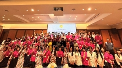Xúc động buổi chia tay với học sinh Fukuoka tại Thủ đô Hà Nội