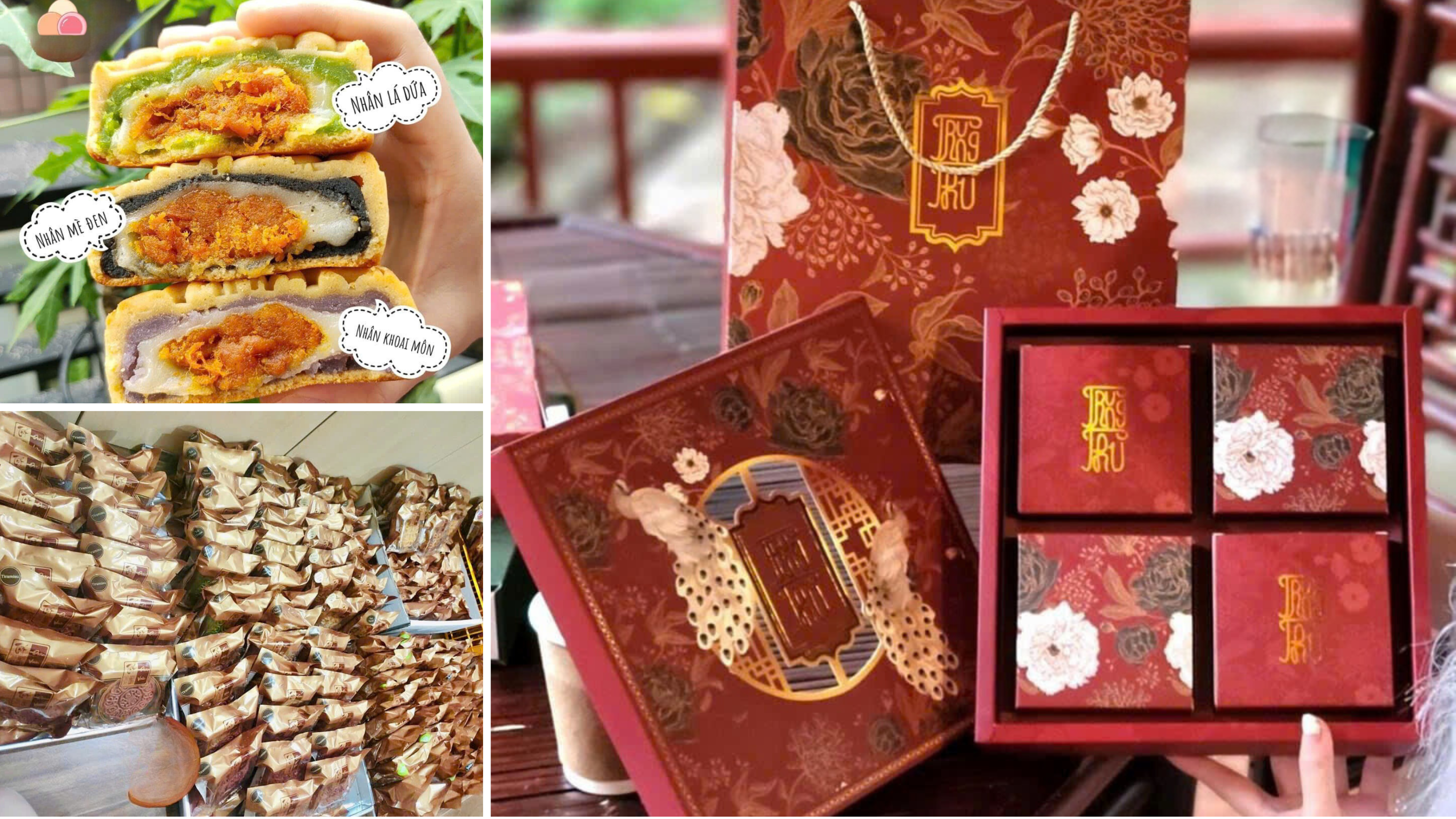 Bánh trung thu handmade vẫn chuộng khách mua