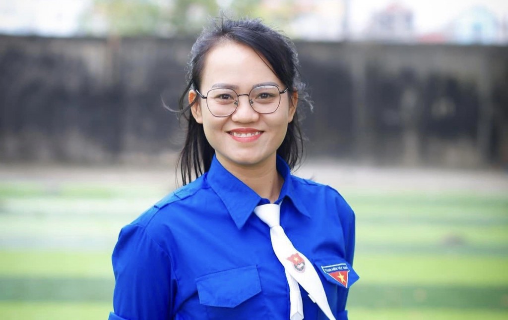 Chị Hoàng Thị Phương, Bí thư Đoàn trường THPT Cổ Loa (Đông Anh, Hà Nội)