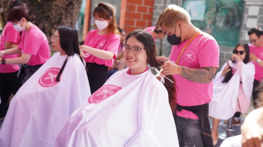 5.000 người đồng hành cùng bệnh nhân ung thư tại "Ngày hội nón hồng"