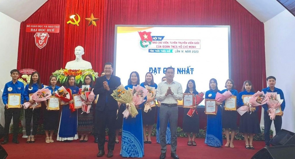 Giải Nhất đã thuộc về thí sinh Phan Thị Phương Chi, Phó Bí thư Đoàn Trung tâm GDNN - GDTX huyện Quảng Điền