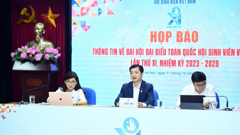 Đại hội XI Hội Sinh viên toàn quốc sẽ diễn ra từ ngày 18 - 20/12