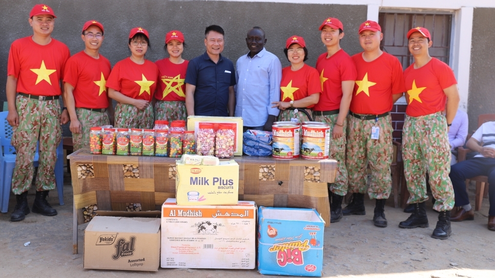 Đội Công binh số 3 tích cực làm công tác dân vận tại Abyei