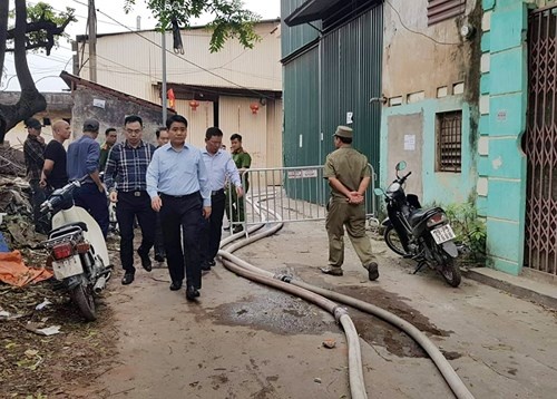 Cháy khu nhà xưởng ở phường Trung Văn khiến 8 người chết và mất tích