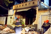 Ngôi nhà sập xuống sau tiếng nổ lớn, người đàn ông tử vong