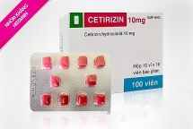 Thu hồi thuốc nhập khẩu Cetirizine lOmg của Codupha vì kém chất lượng