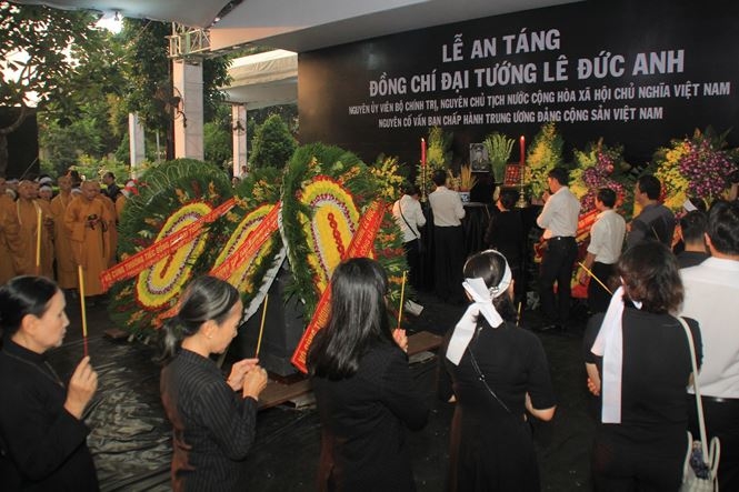 Đại tướng Lê Đức Anh đã an nghỉ bên các đồng đội