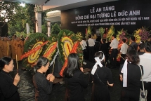 Đại tướng Lê Đức Anh đã an nghỉ bên các đồng đội