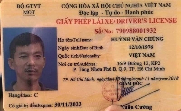 khoi to vu an tai xe gay tai nan khien csgt tu vong tai vung tau