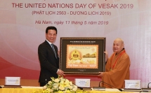 Phát hành bộ tem đặc biệt kỷ niệm Đại lễ Vesak 2019
