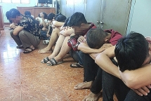 24 đối tượng dương tính với ma túy trong quán karaoke