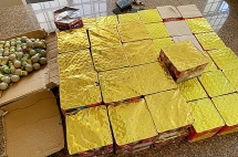 CSGT Bắc Giang bắt đối tượng dùng ô tô vận chuyển pháo lậu