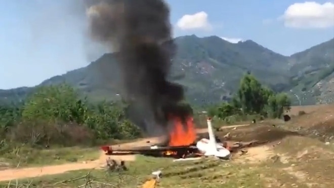 Bộ Quốc phòng thông tin vụ rơi máy bay quân sự khiến 2 phi công hy sinh