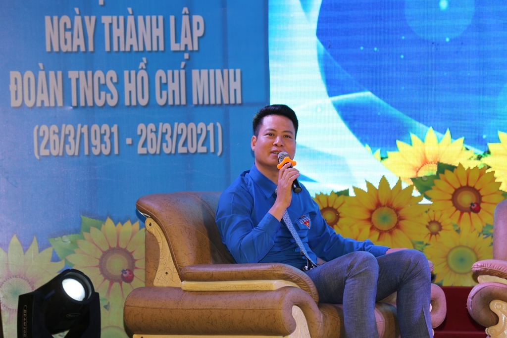 Anh Phan Sỹ Linh - Phó Bí thư Thường trực Đoàn Thanh niên Tập đoàn Dầu khí Quốc gia Việt Nam