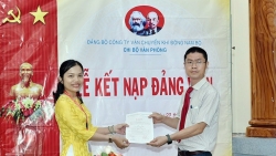 Chi bộ trực thuộc KĐN sinh hoạt Đảng tại Khu di tích lịch sử