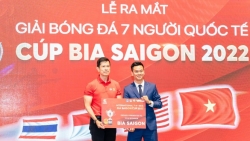 Lần đầu ra mắt Giải b&oacute;ng đ&aacute; 7 người quốc tế C&uacute;p Bia Saigon 2022